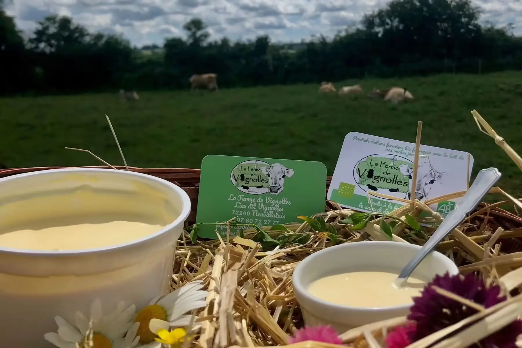 crème épaisse crue