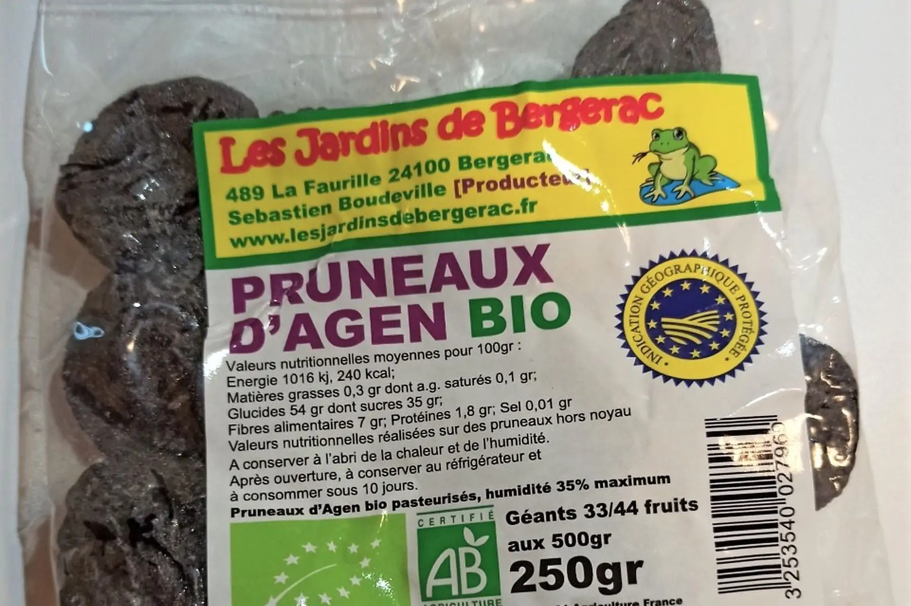 pruneaux d'agen