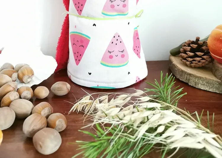 essuie tout lavable pastèque