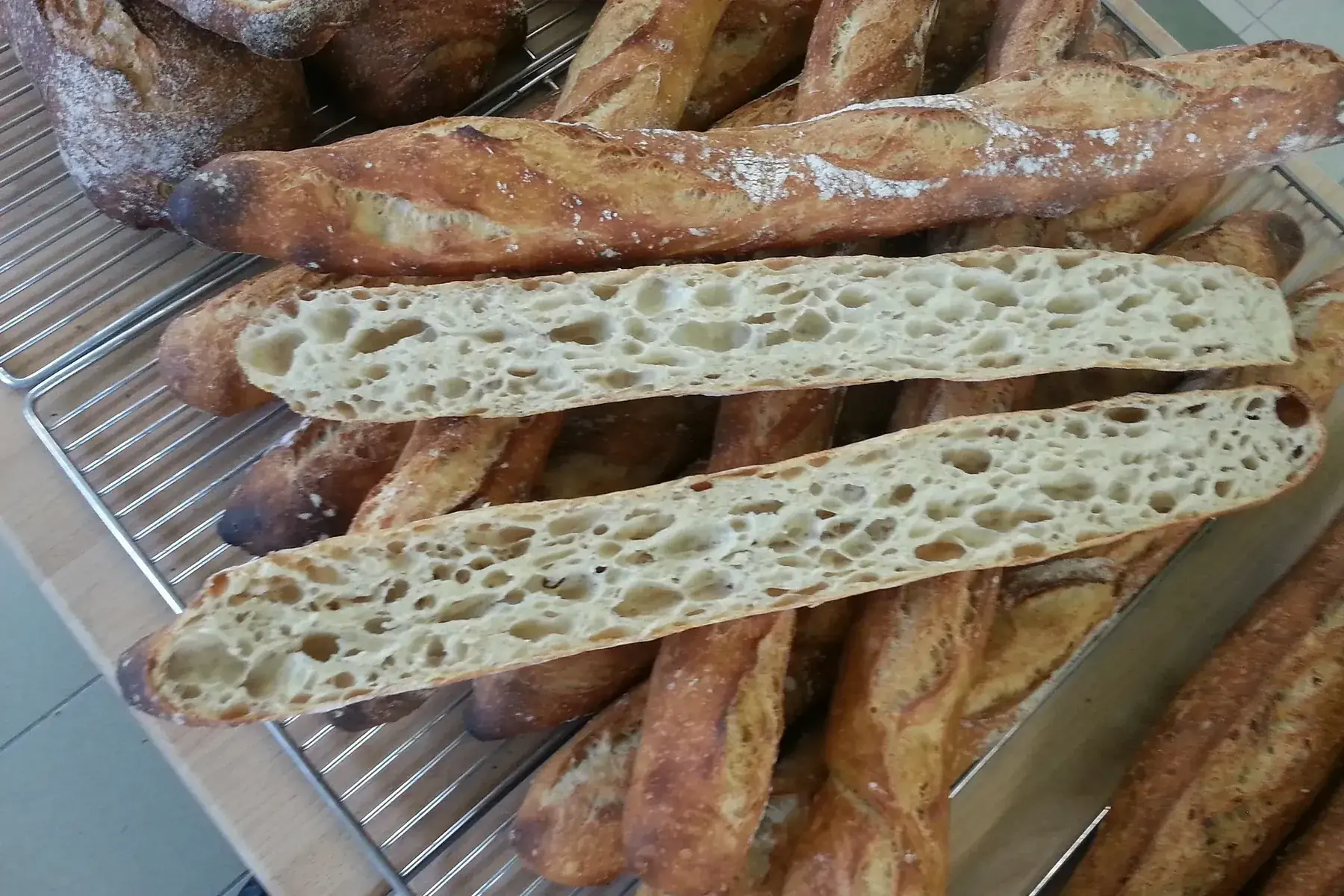 "bagatelle" baguette de tradition française label rouge