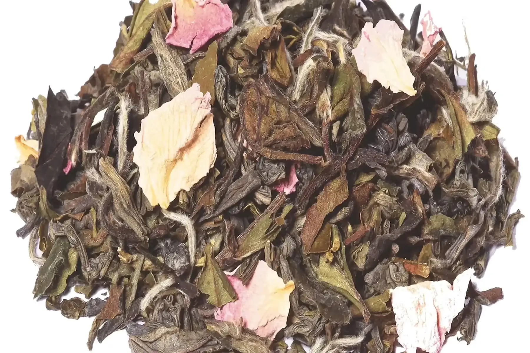 thé blanc - groseille-framboise-rose bio