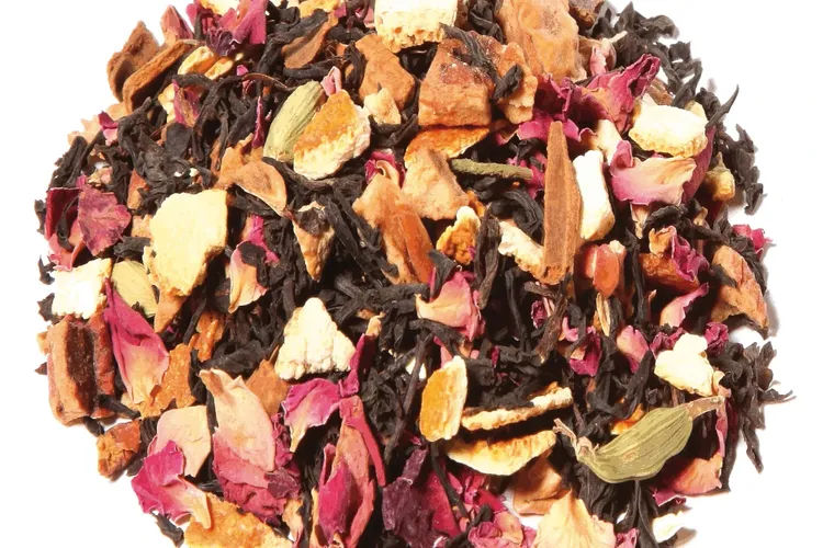thé noir - thé de noël bio saveur cannelle-orange