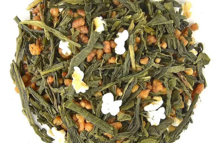 thé vert japonais - japan genmaicha bio