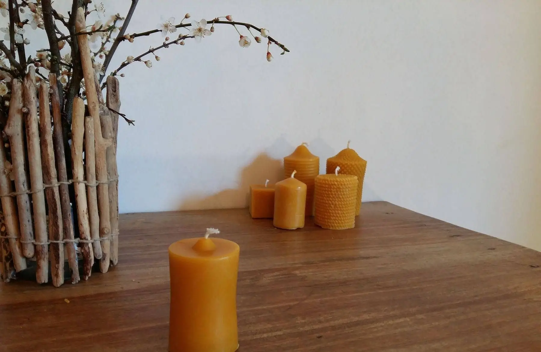 bougie "pilier téton"