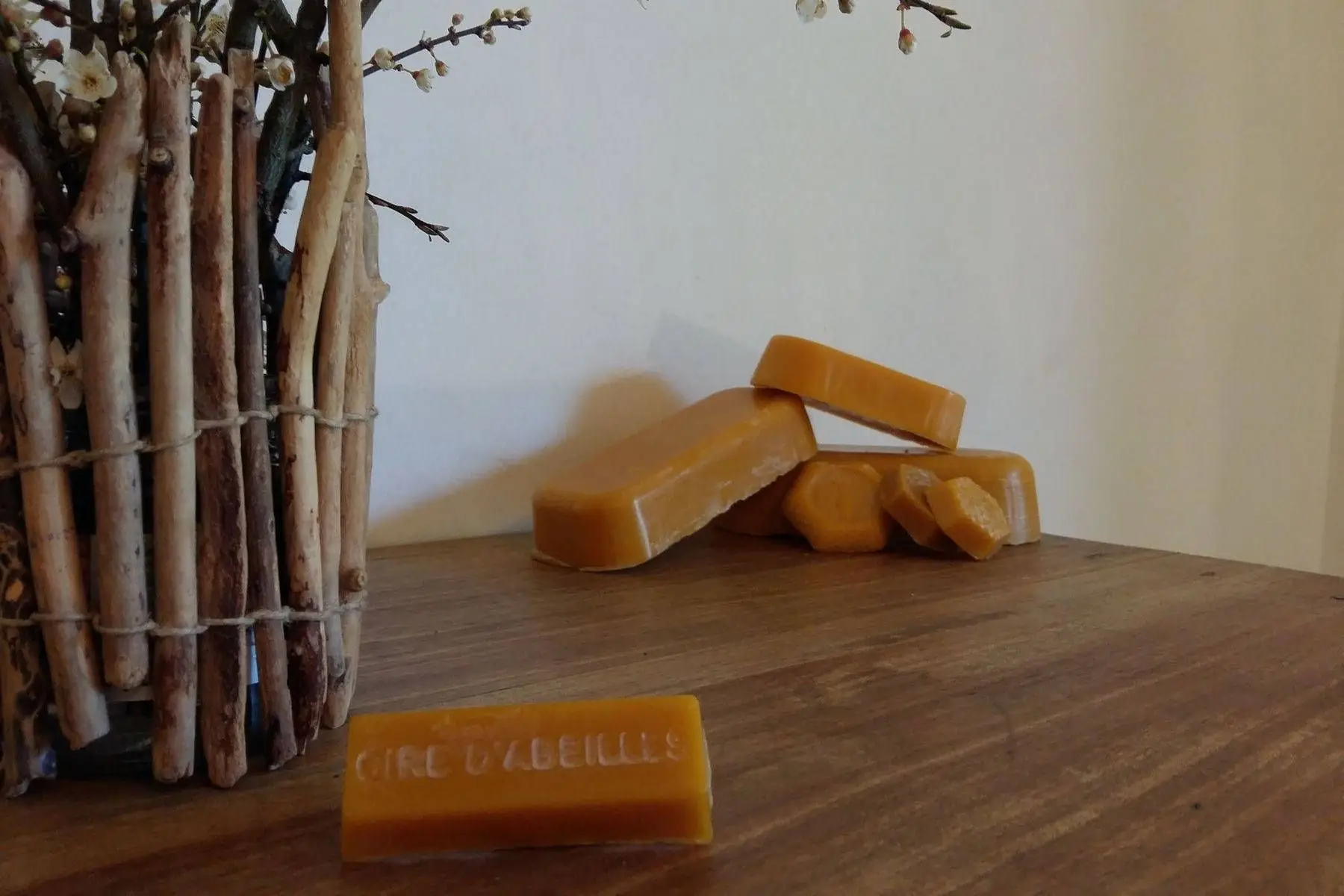 pain de cire "petit lingot"