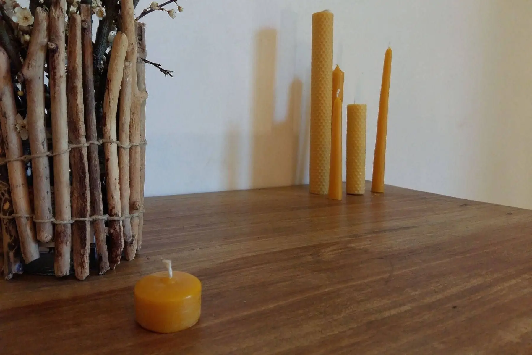 bougie "chauffe-plat"