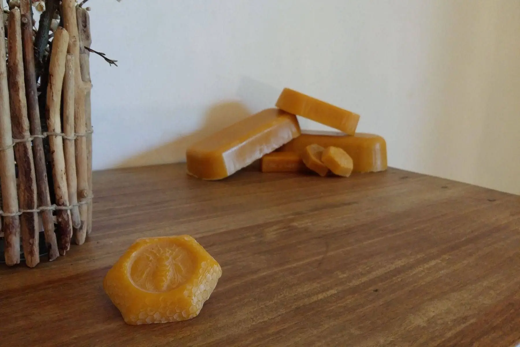 pain de cire "alvéole reine"