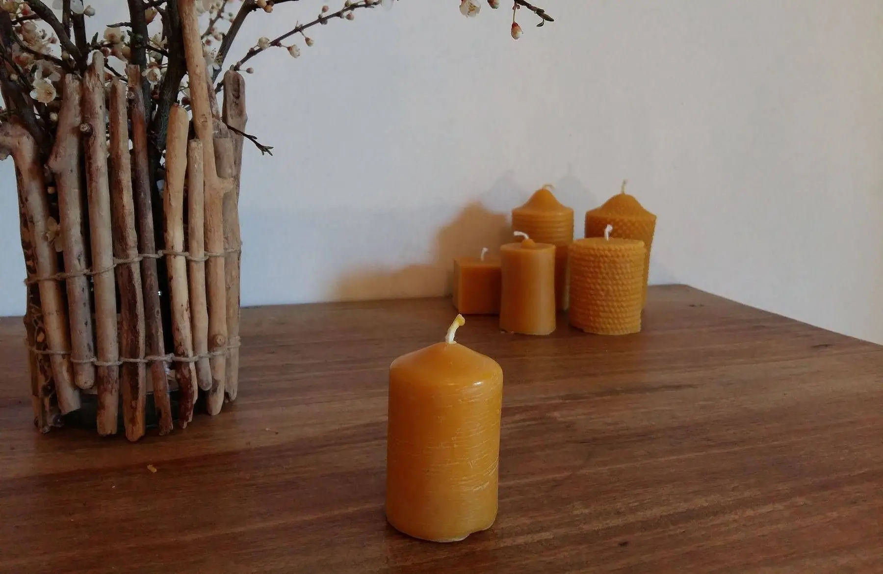 bougie "petit pilier"