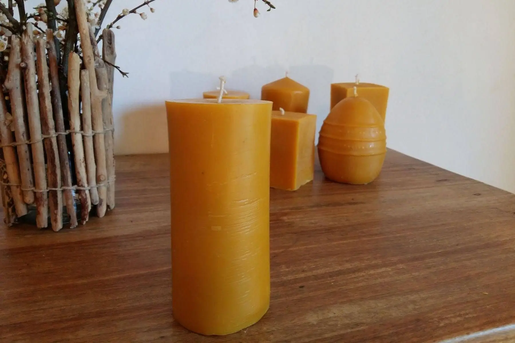 bougie "grand cylindre"