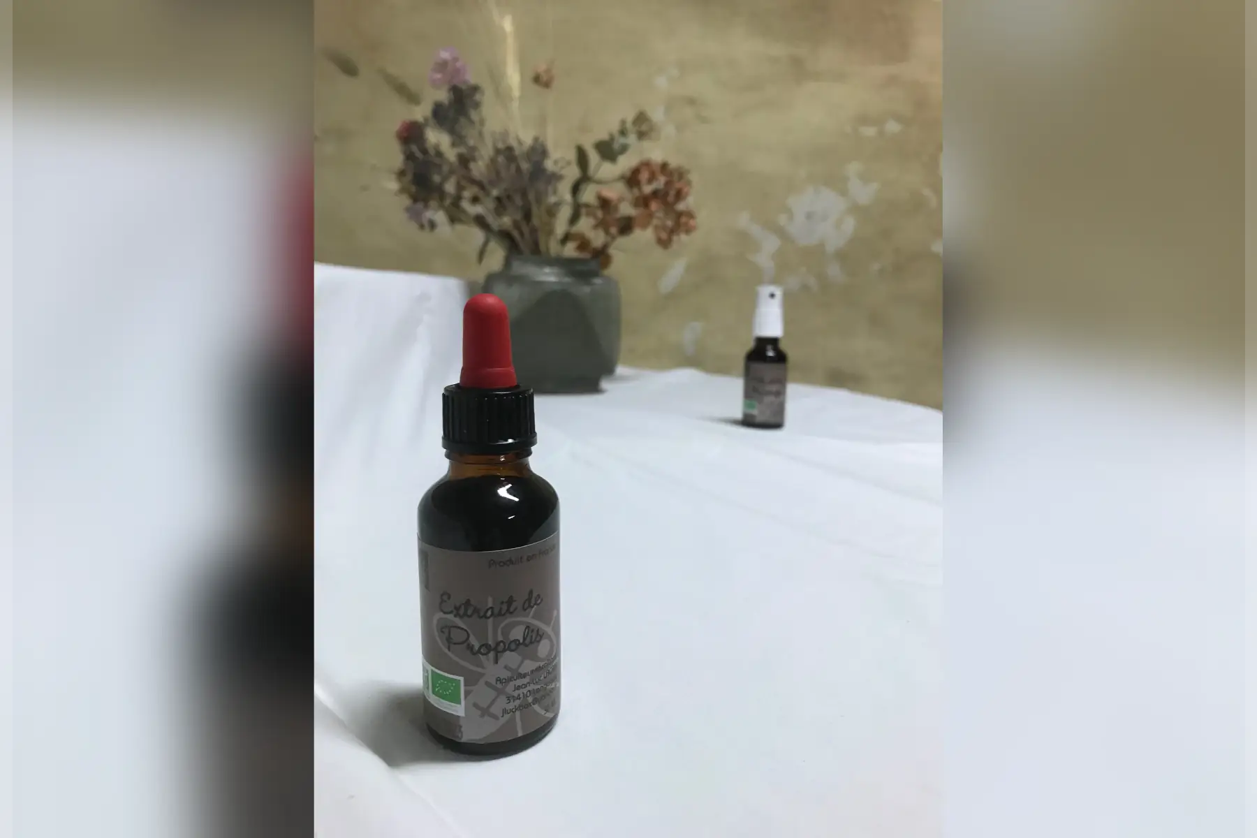 teinture mère de propolis bio - pipette