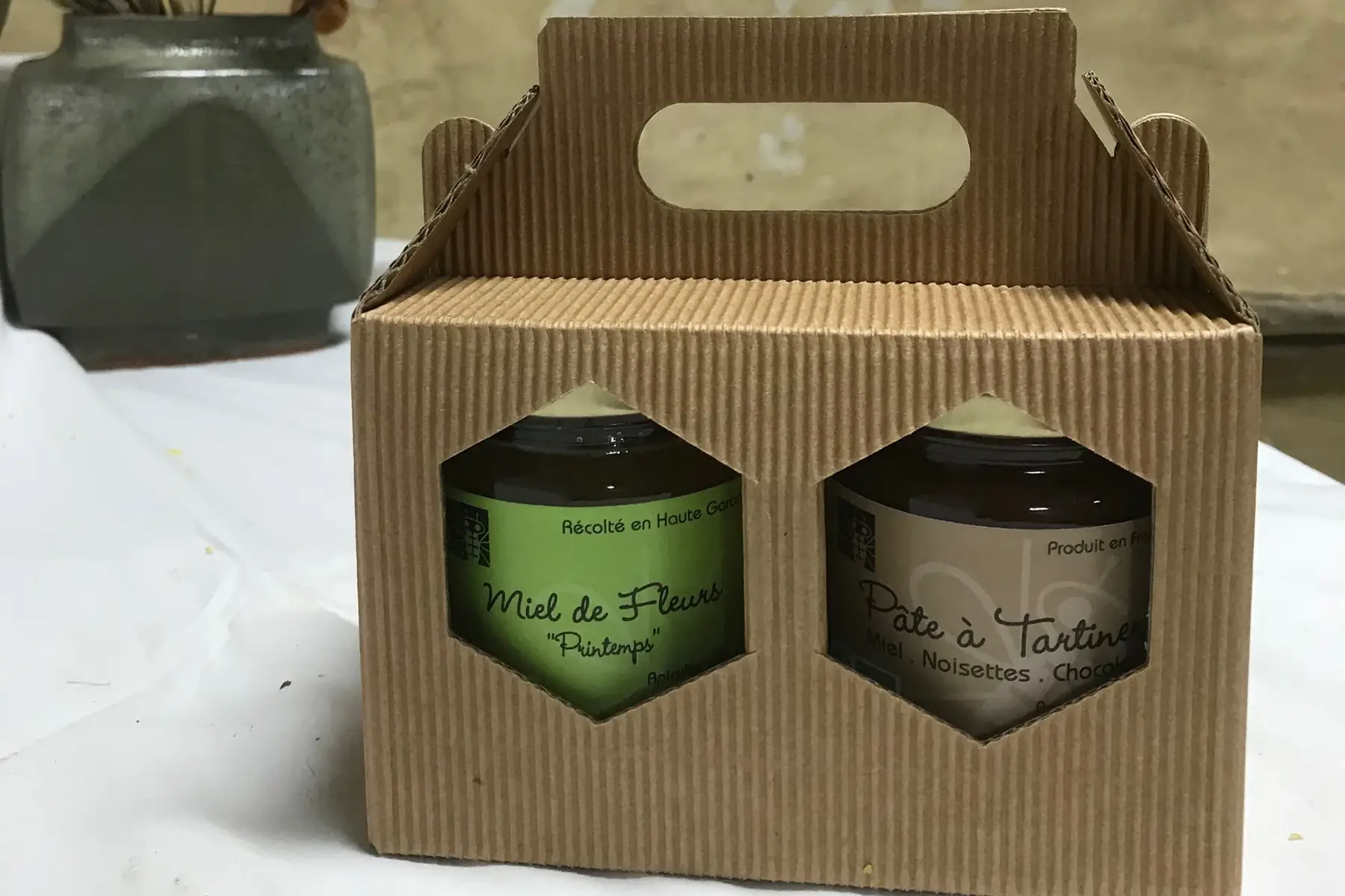 coffret miel & pâte à tartiner