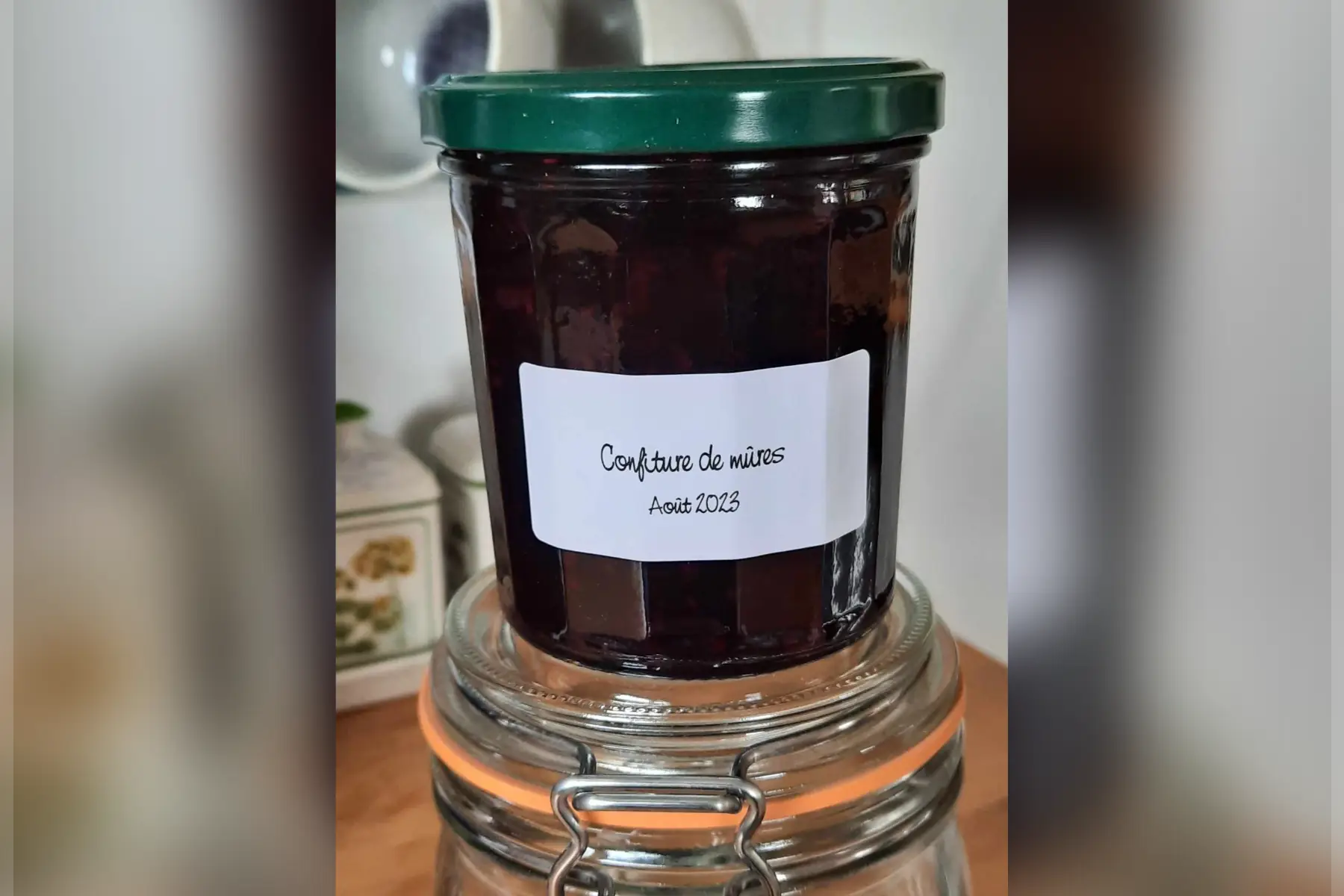 confiture de mûre (non certifiée bio)