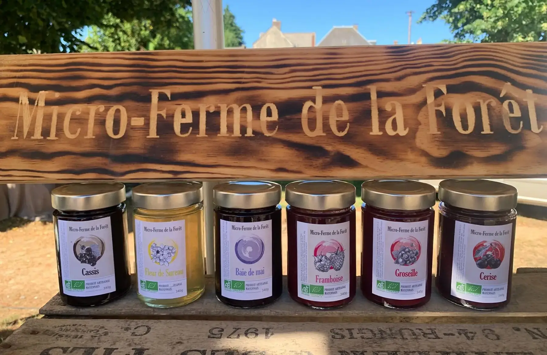Confiture certifiée AB