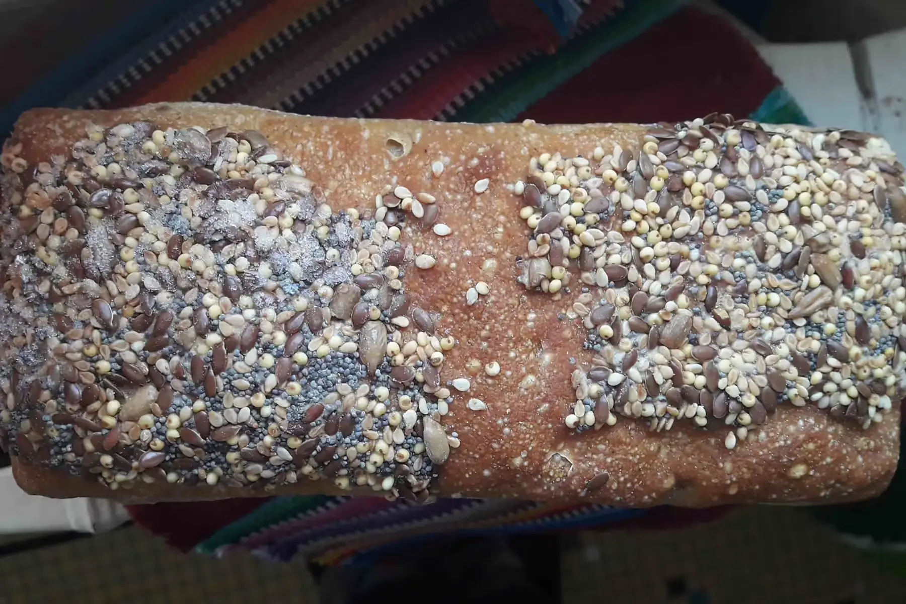 pain (sans gluten) de maïs, sarazin, manioc