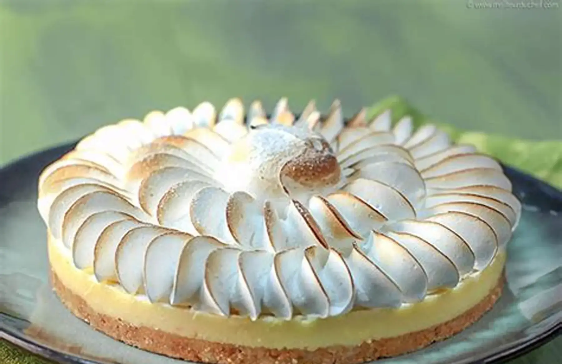 tarte citron meringué BIO individuelle