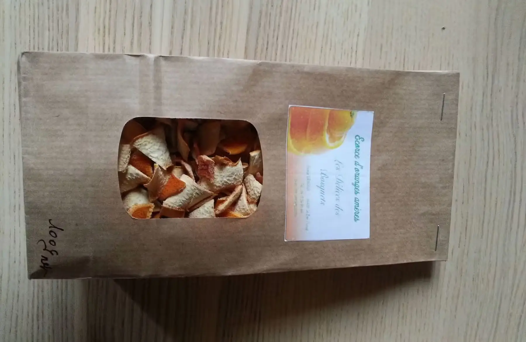 ecorce d'orange amère (citrus aurantium var. amara)