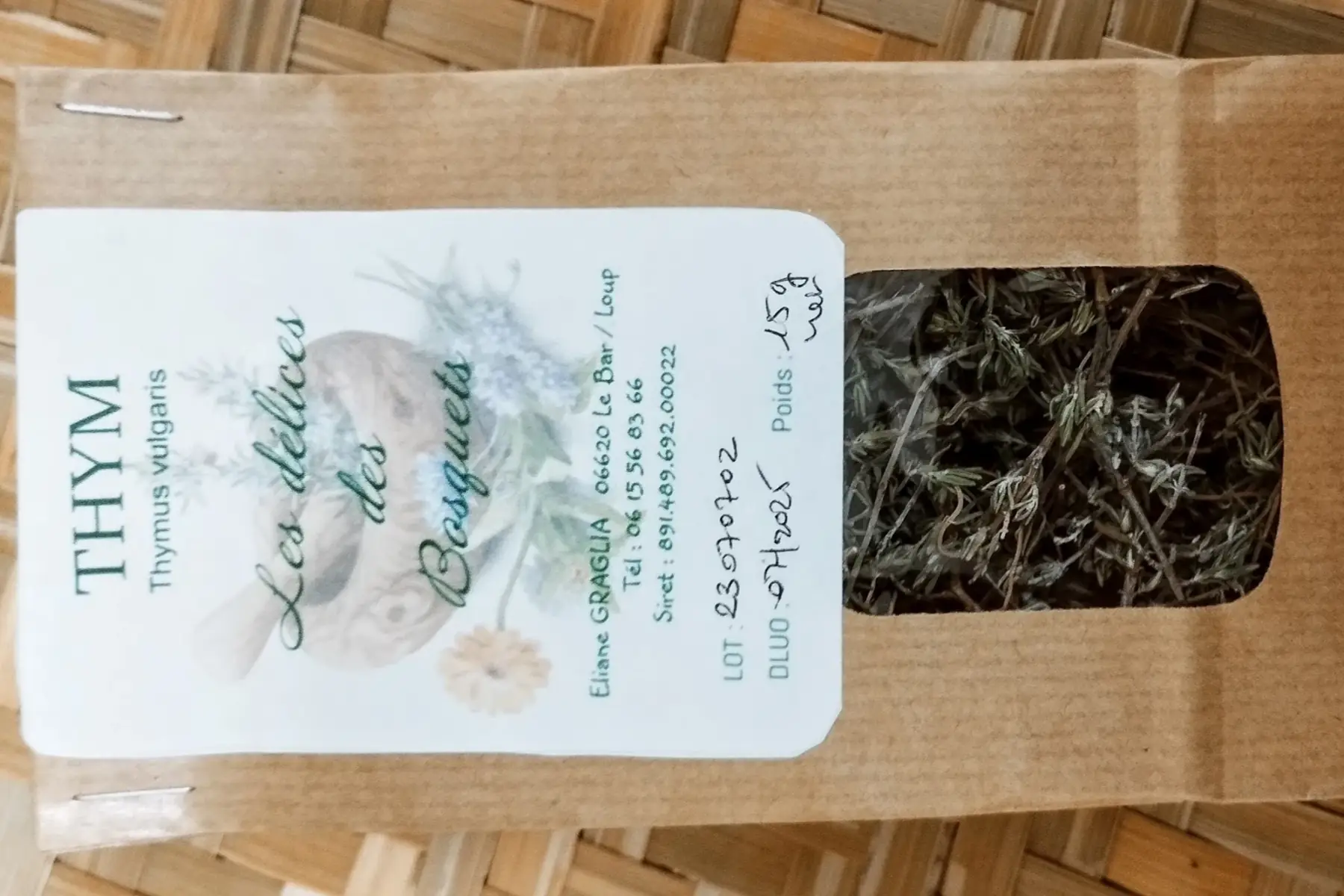 thym (thymus vulgaris)