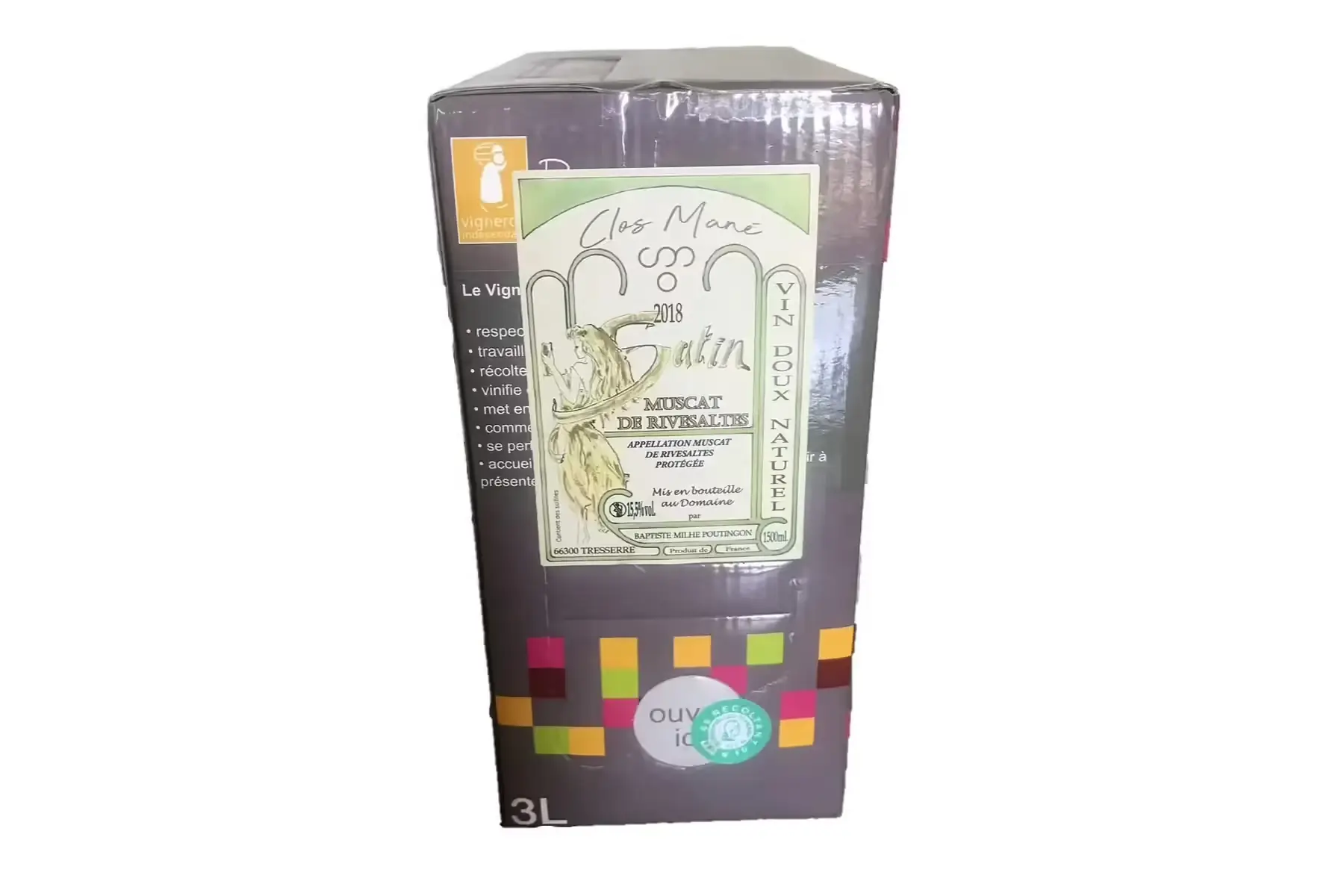 bib aop muscat de rivesaltes 3l