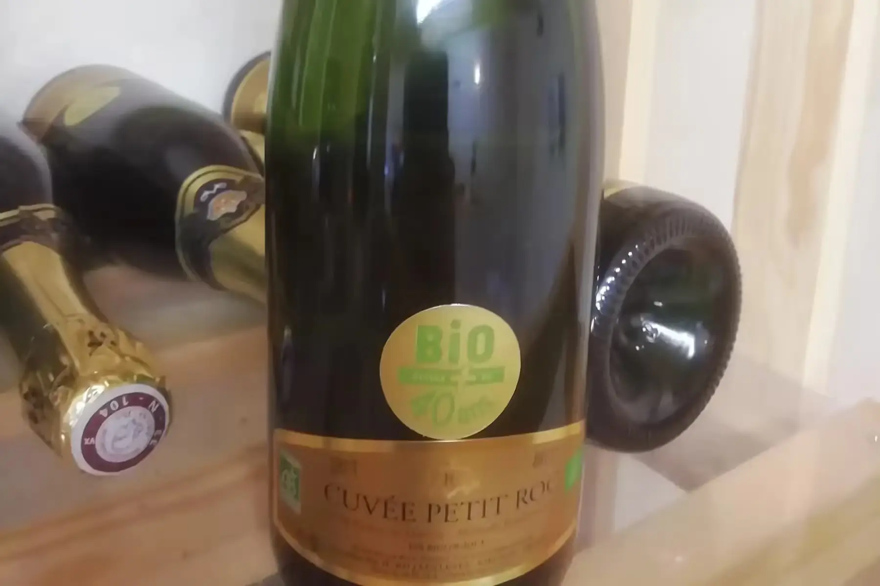 cuvée petit roc methode traditionnelle blanc brut ou demi sec