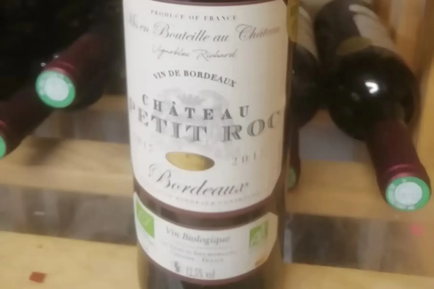chateau petit roc bordeaux rouge 2017