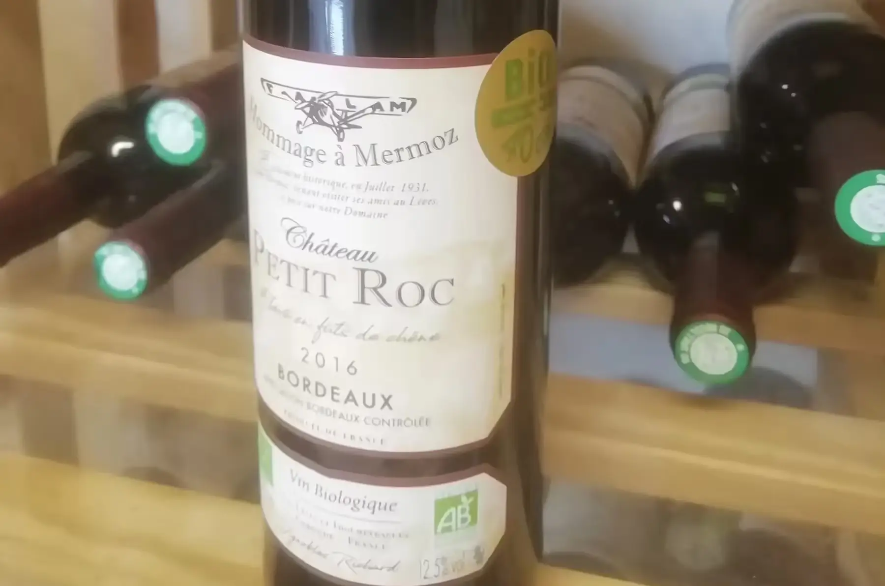 chateau petit roc mermoz bordeaux rouge 2016
