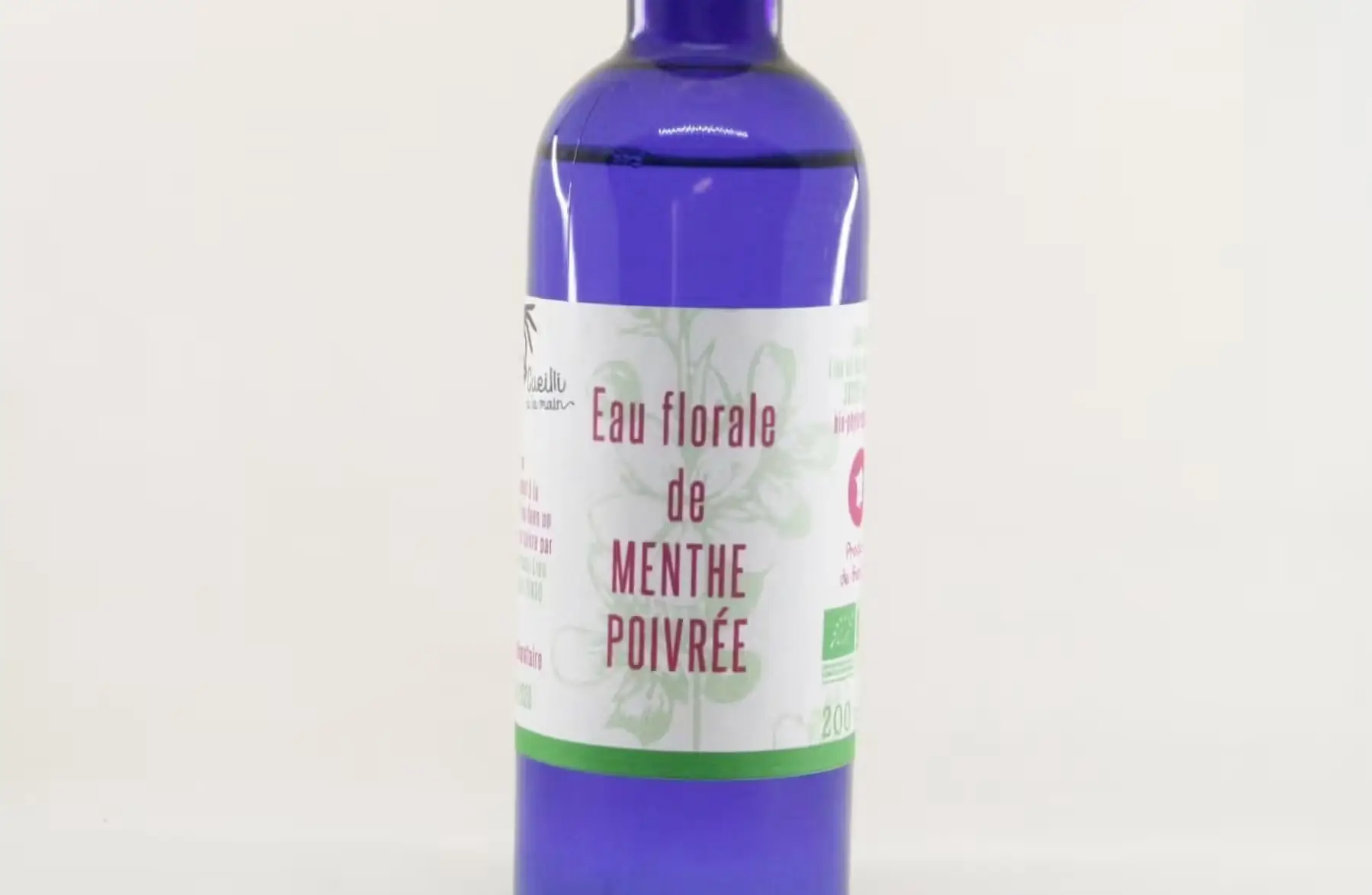 eau florale de menthe poivrée