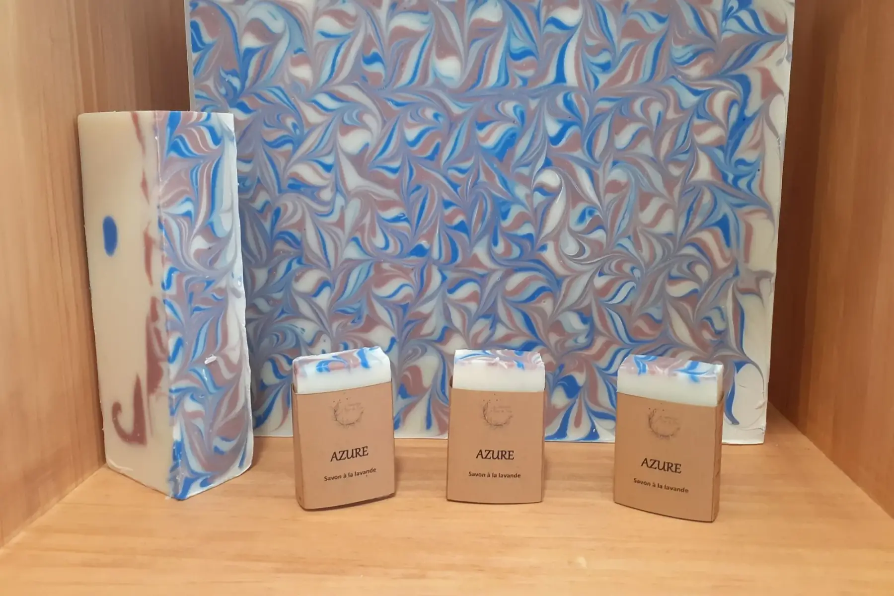 savon azure (lavande)