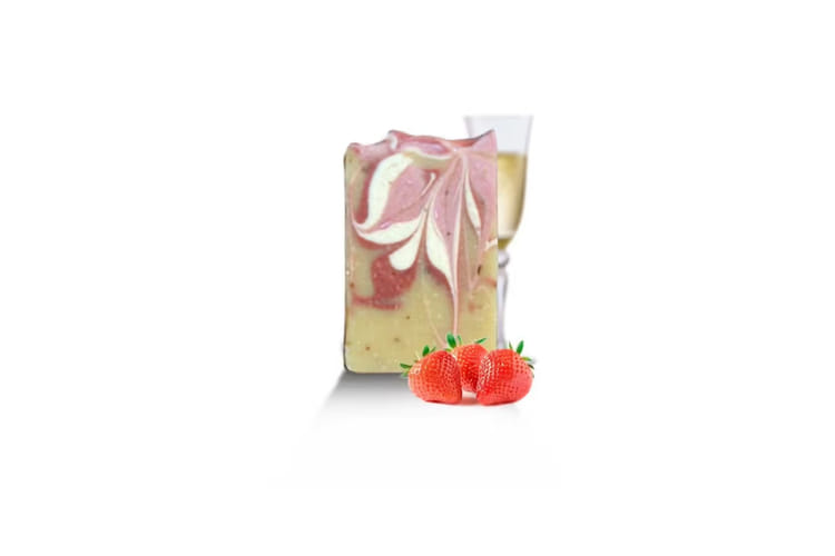 savon fraise champagne