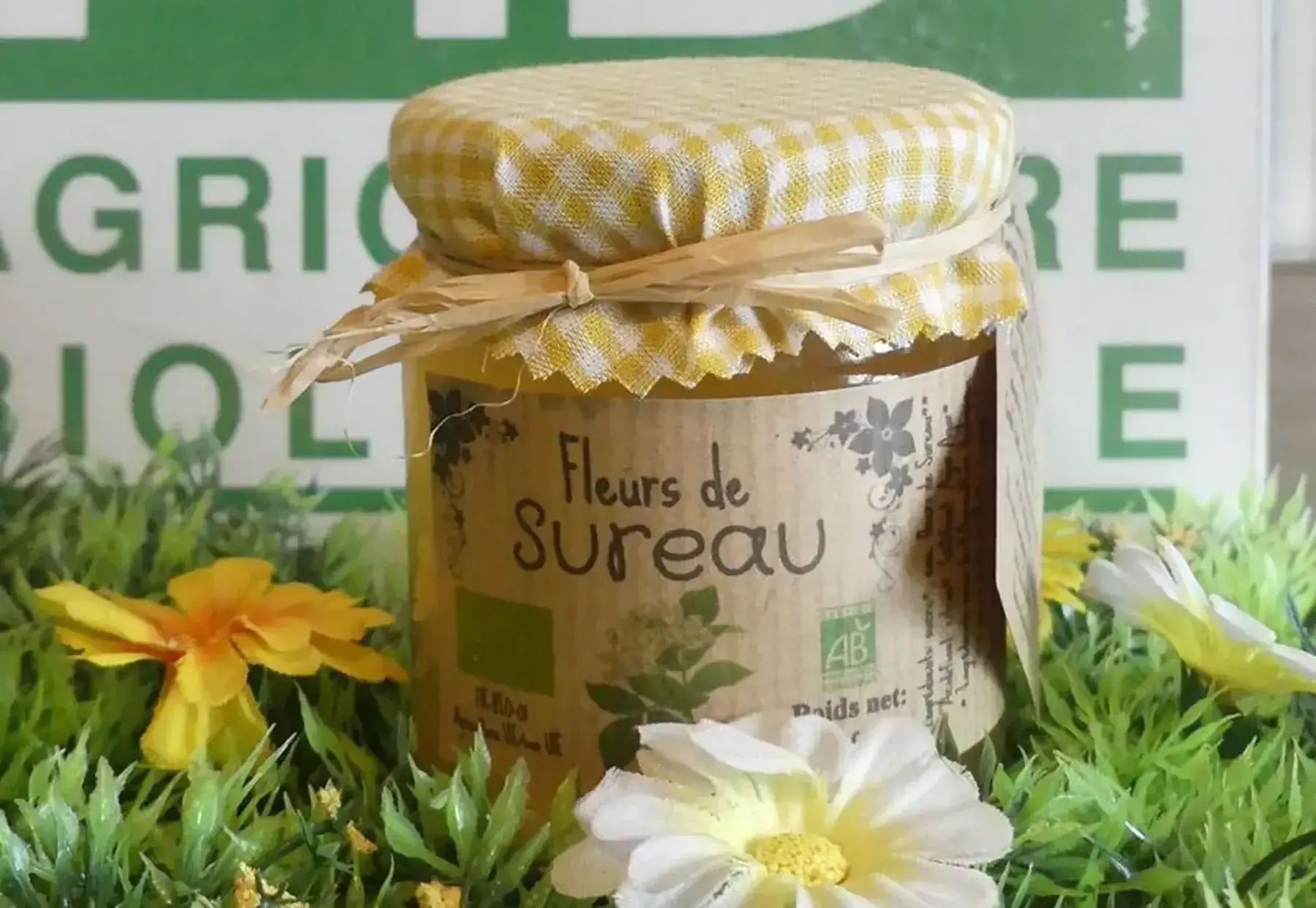 gelée de fleurs de sureau