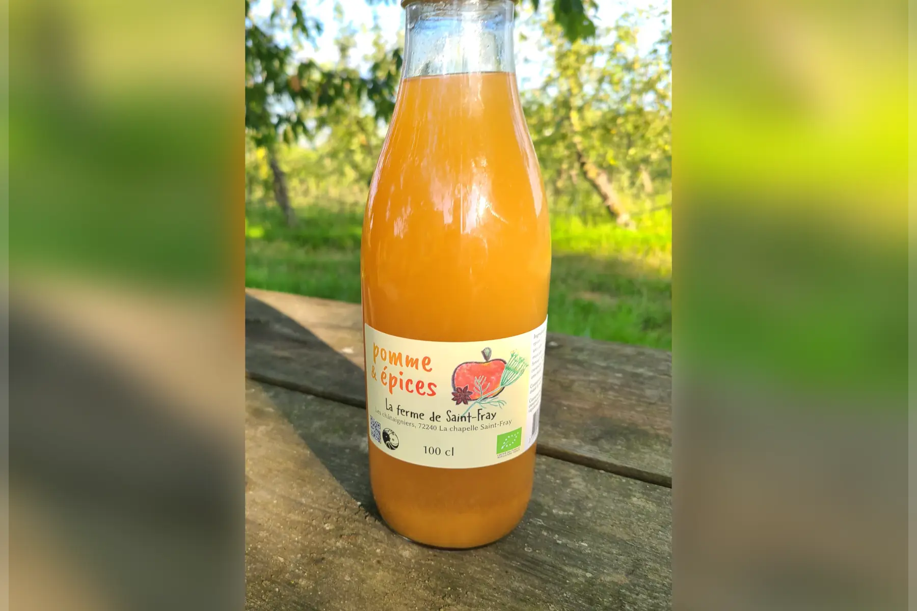 jus de pommes & épices bio