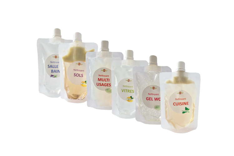 lot de 6 recharges "menthe" concentrées 100 ml