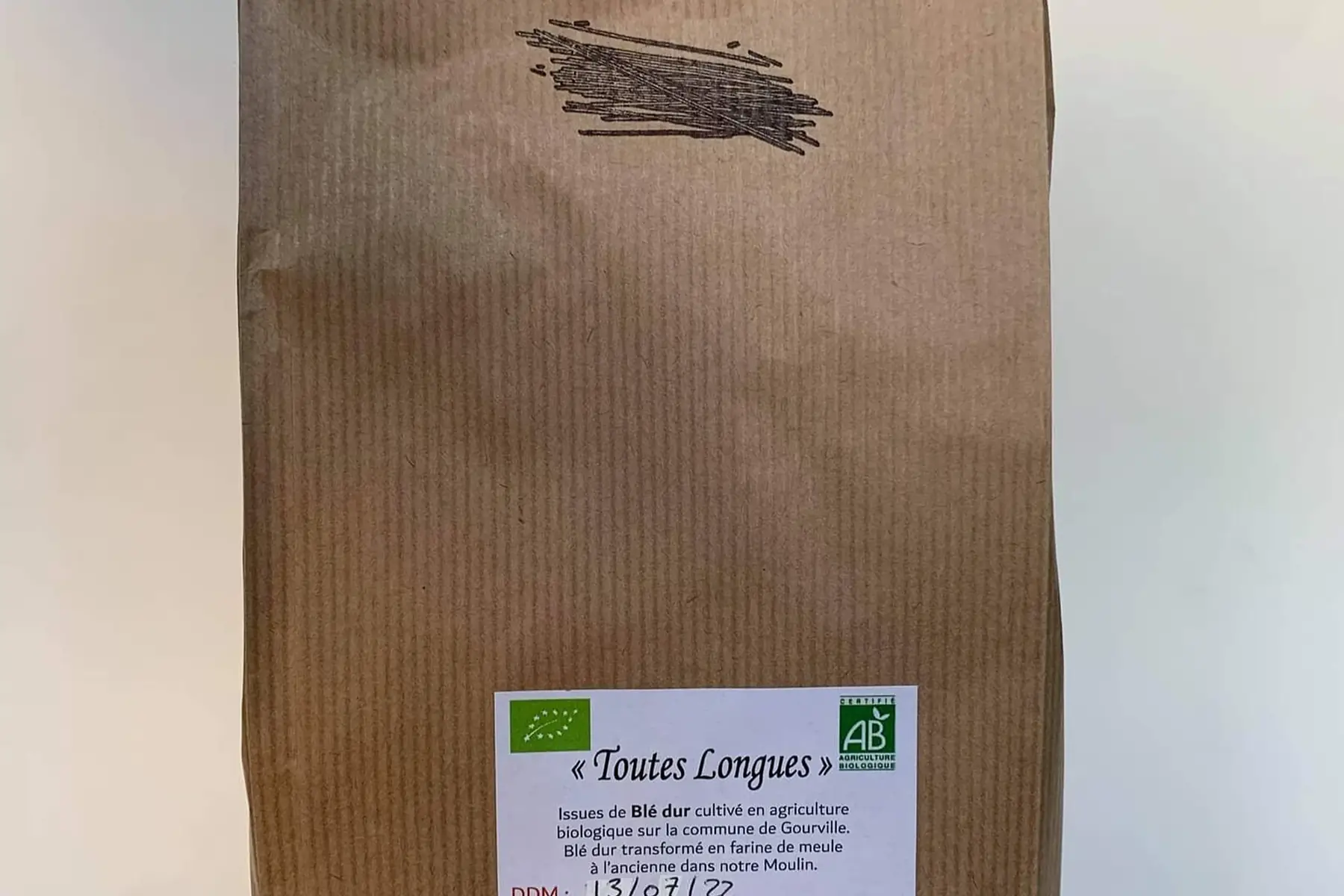 toutes longues blé dur