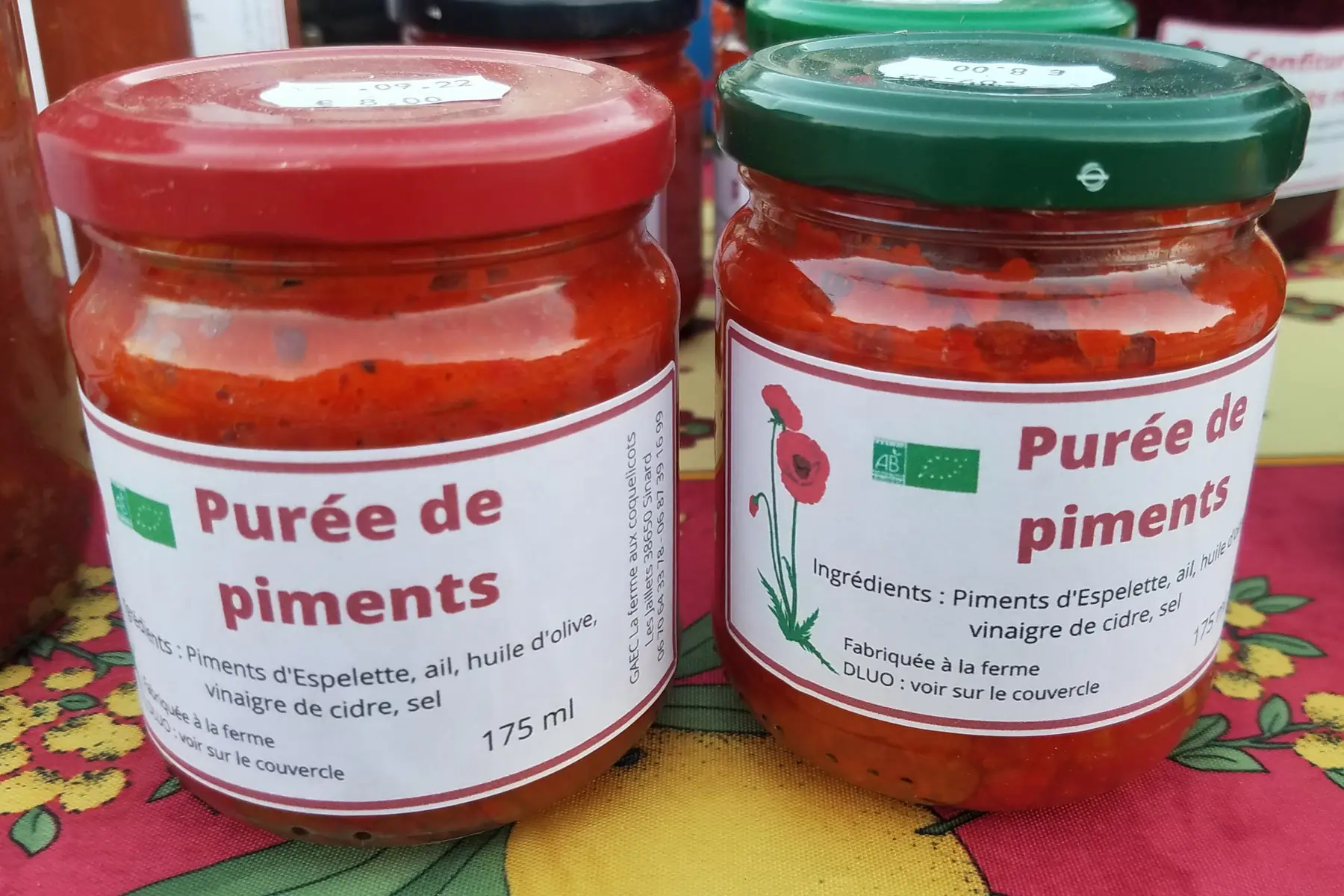 purée de piments d'espelette ab