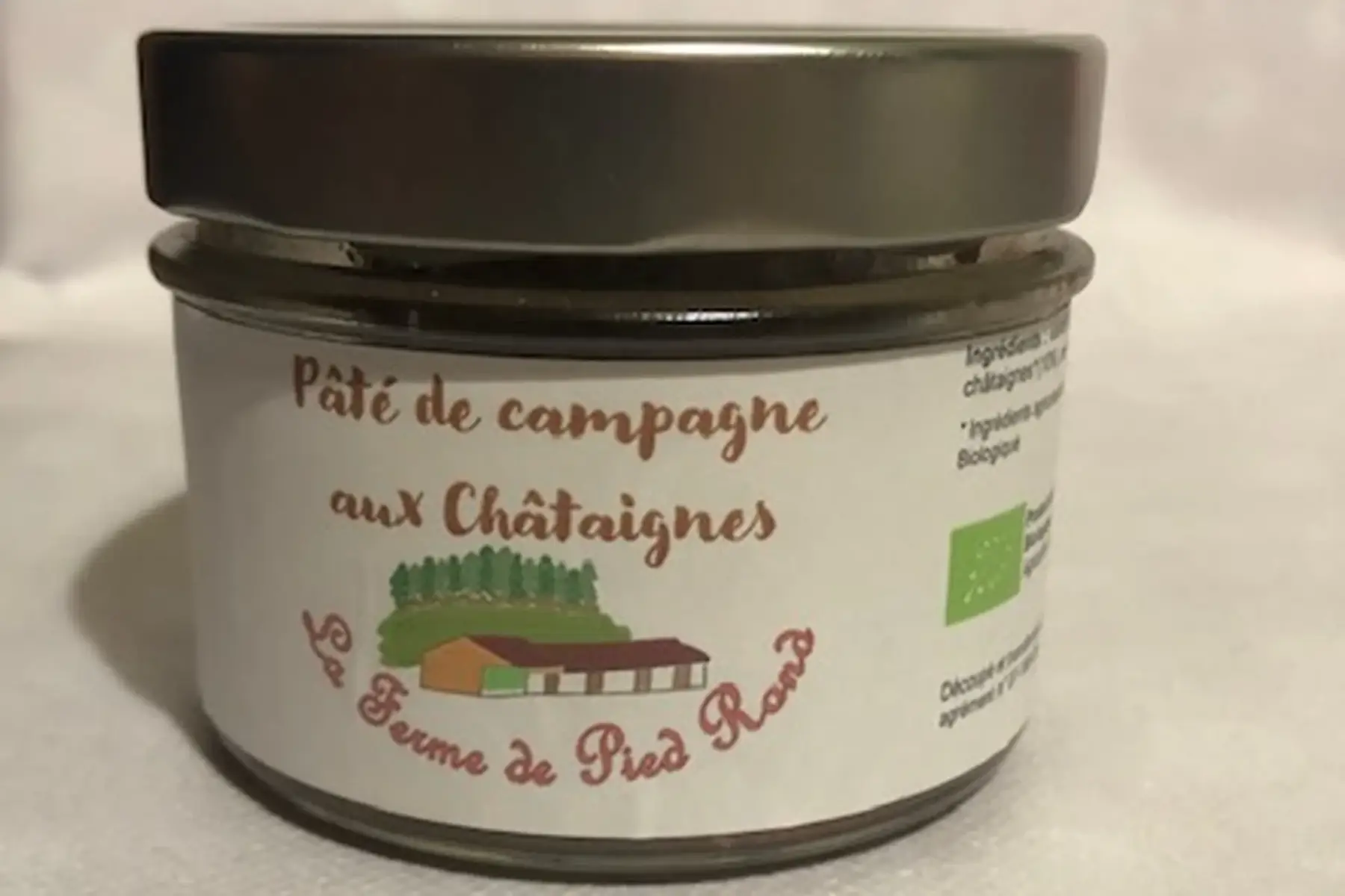 pâté de campagne aux châtaignes 180g