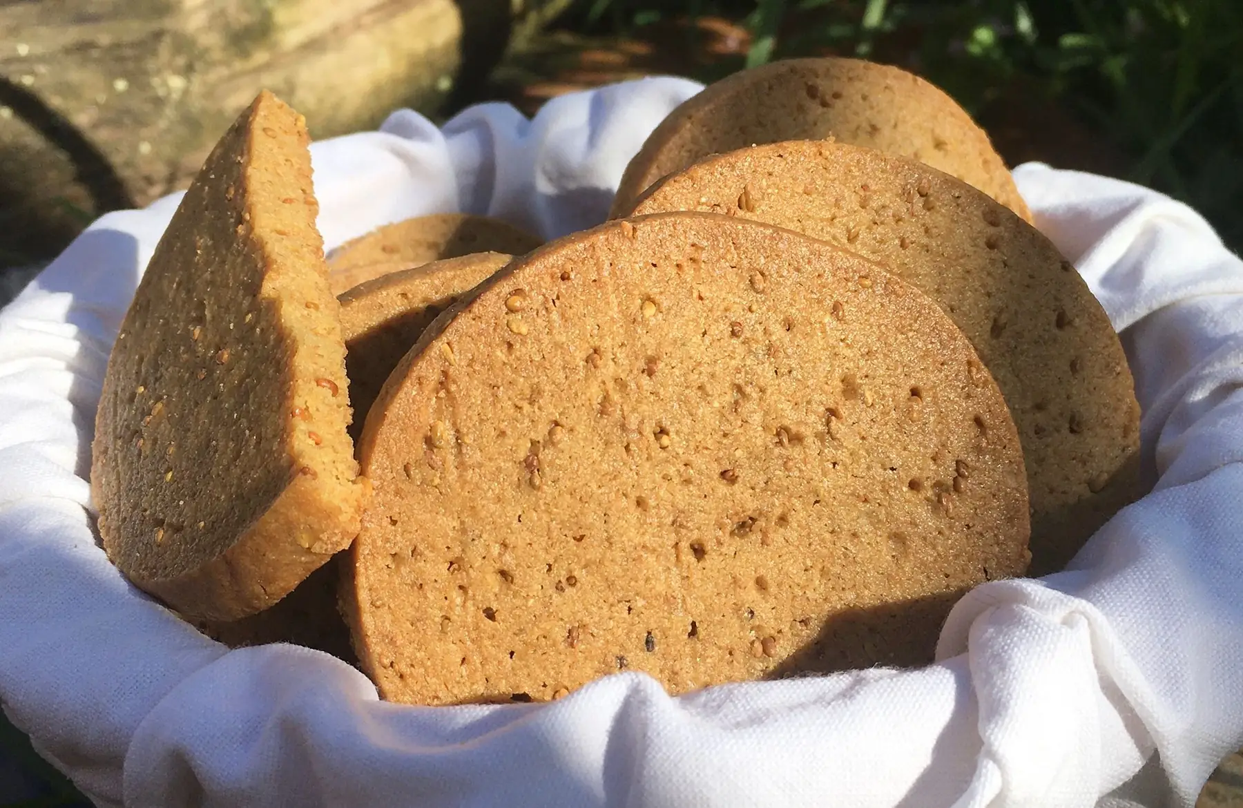 sablé au petit épeautre et aux graines de mélilot