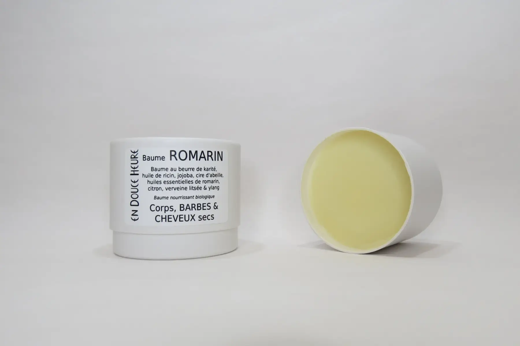 Baume ROMARIN - Corps, Barbe et Cheveux - Pot Carton 50g