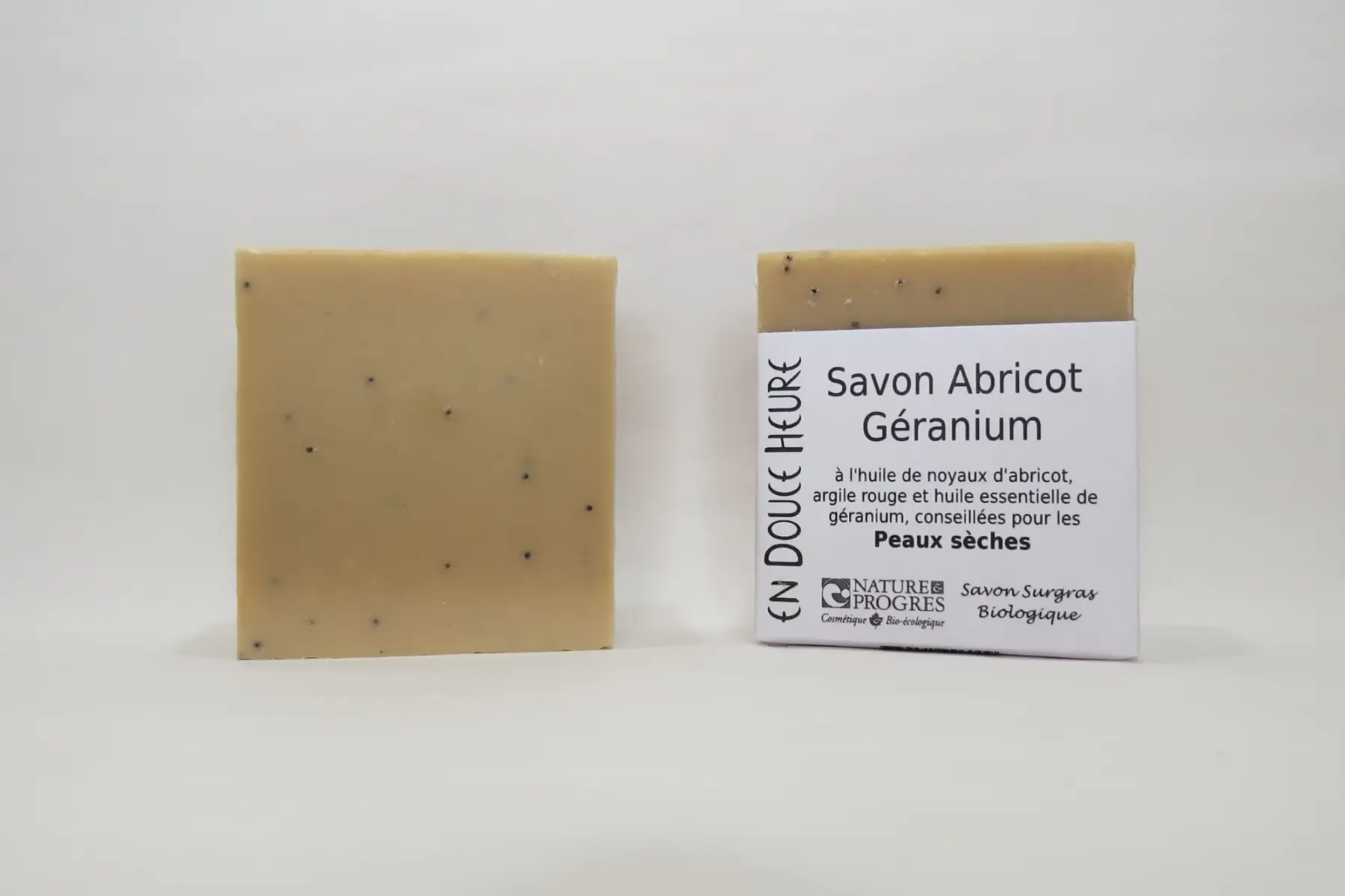 Savon ABRICOT GÉRANIUM - Visage et Corps - 100g
