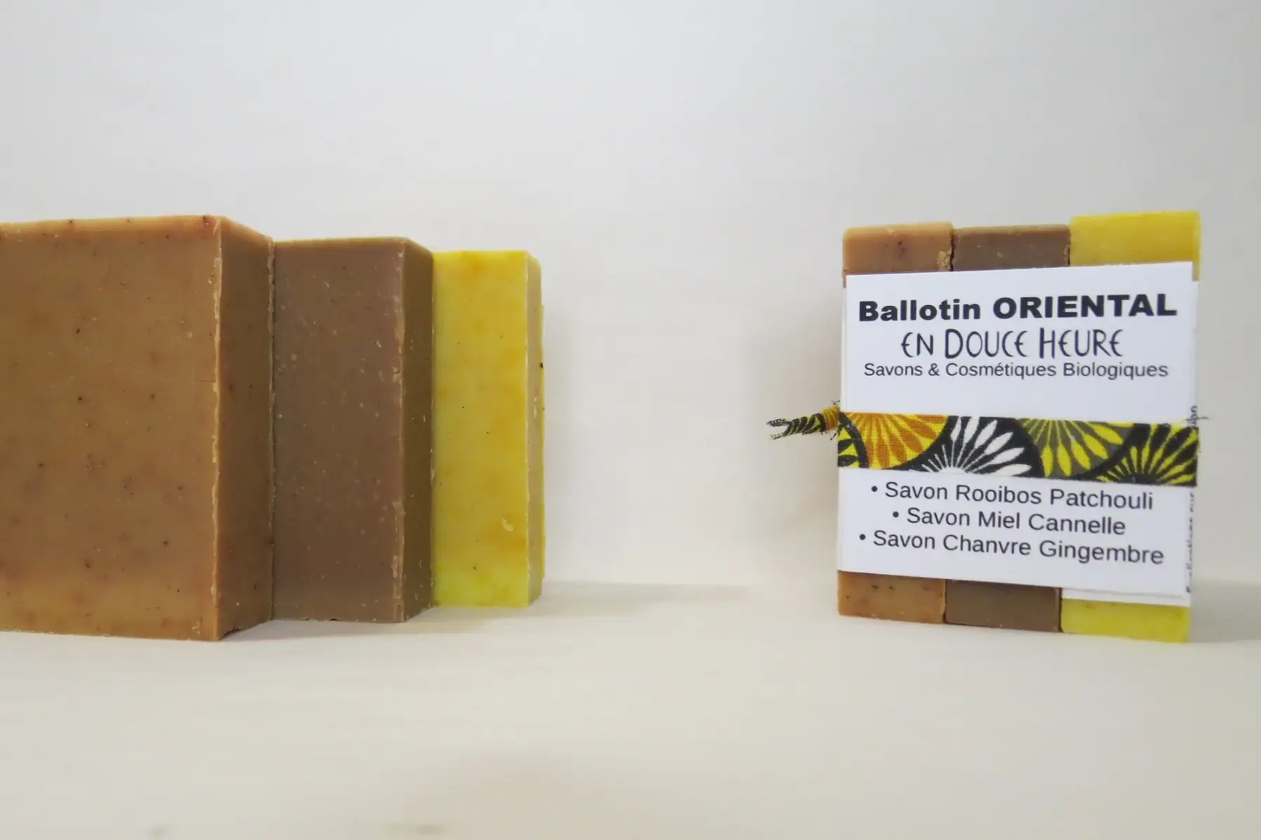 Ballotin Oriental - Visage et Corps - 3 savons 50g