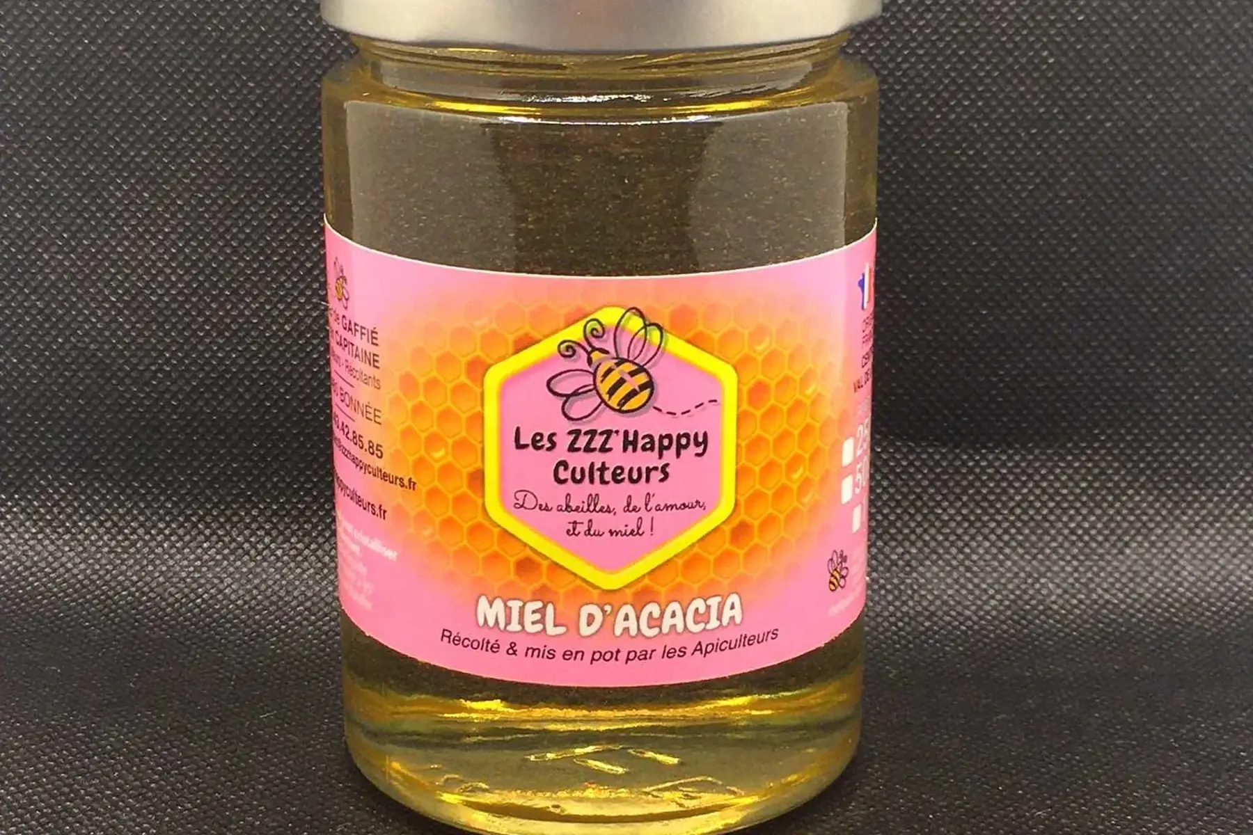 miel d'acacia - pot de 500gr