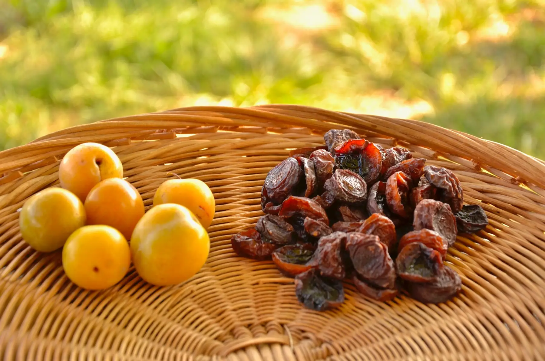 Reine-Claude séchées au soleil