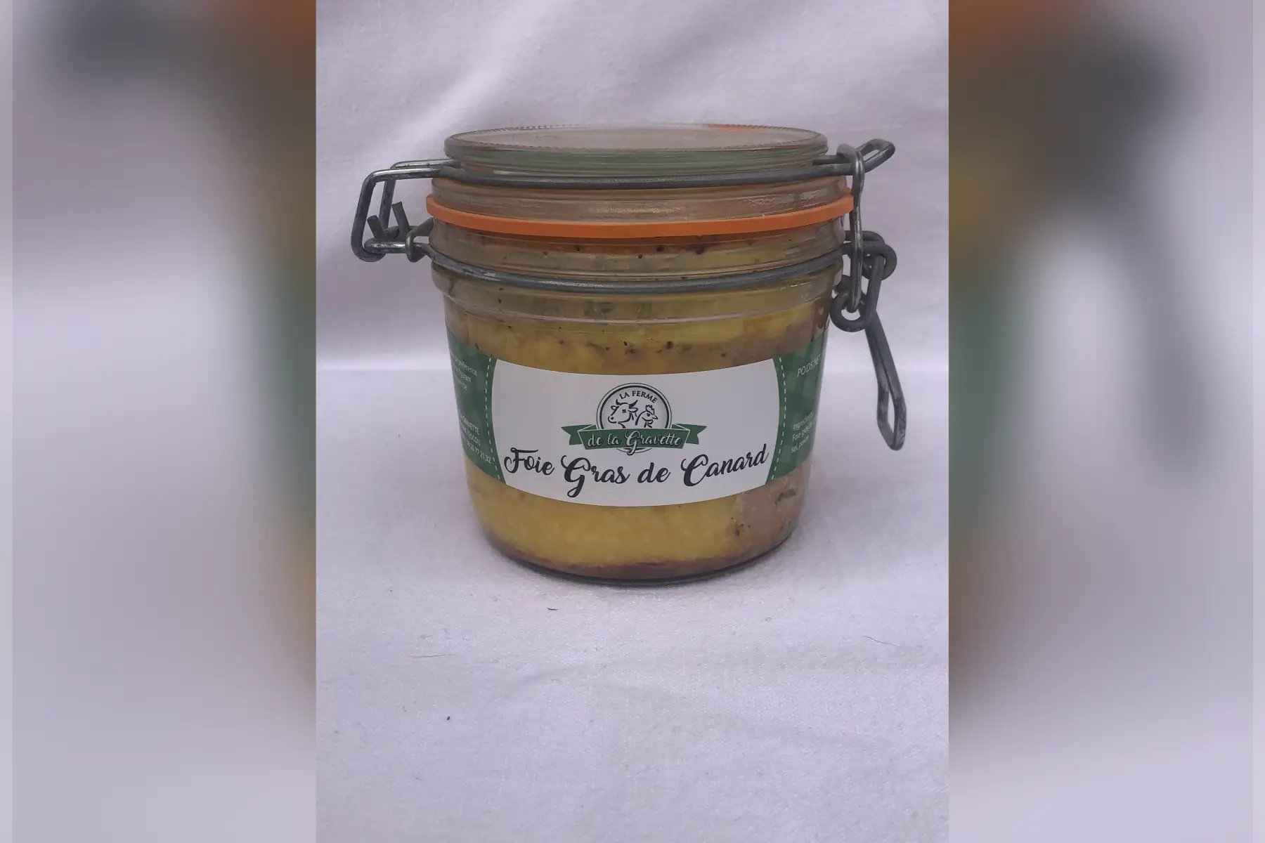 verrine foie gras de canard 300g