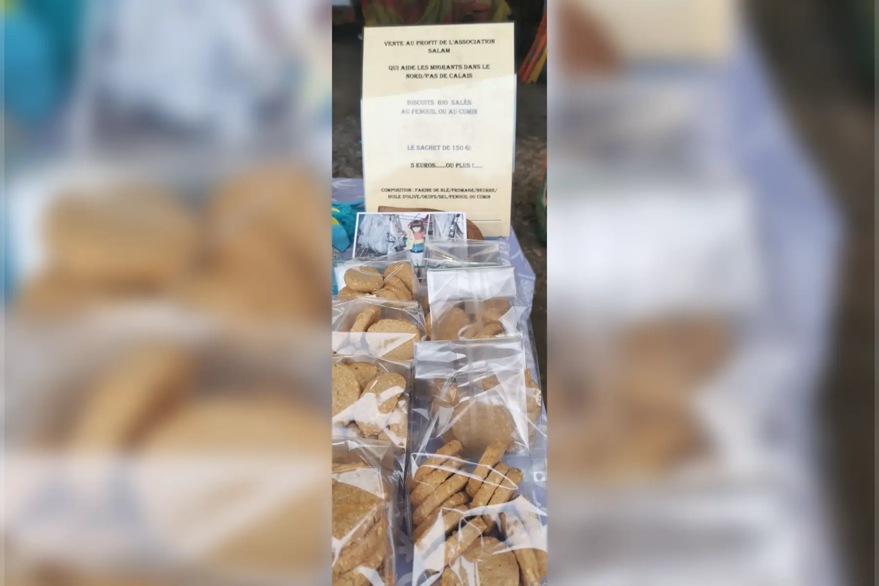 biscuits sales au fenouil