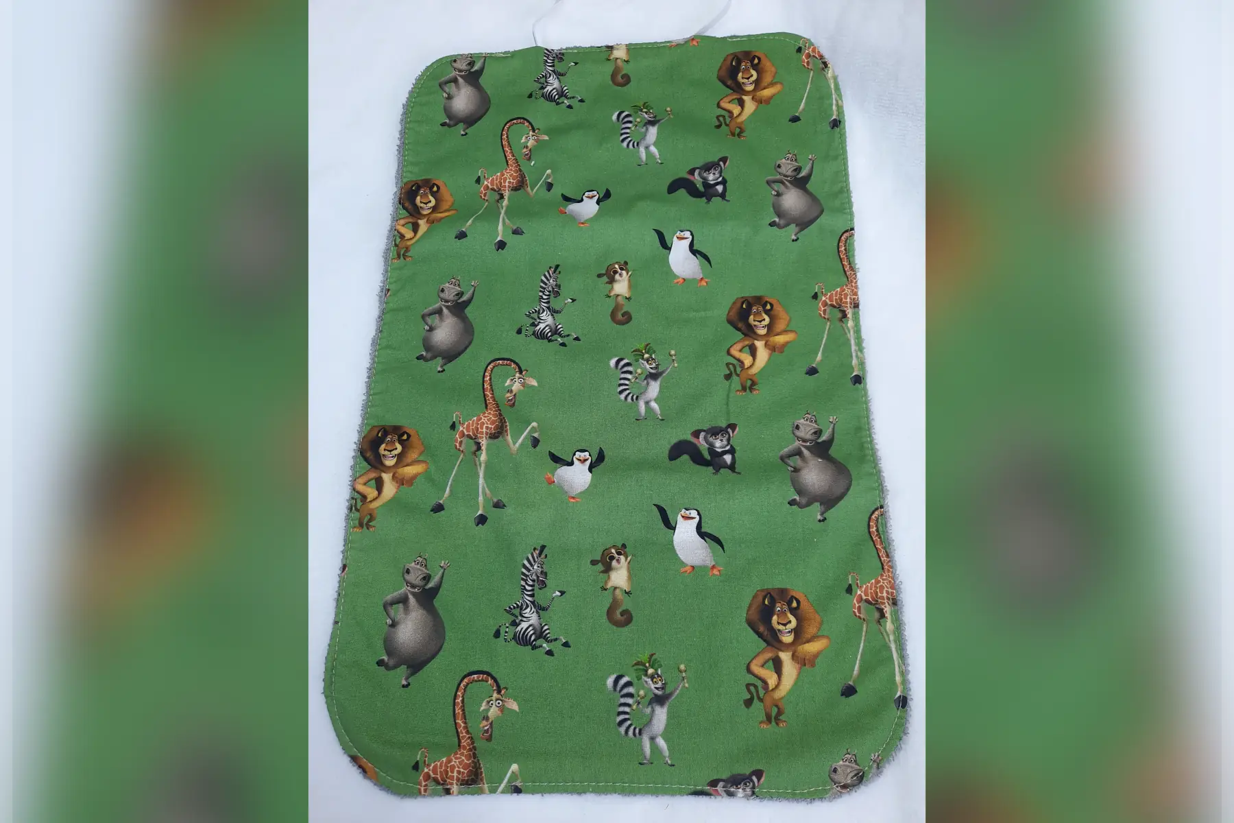 serviette pour enfant "animaux "