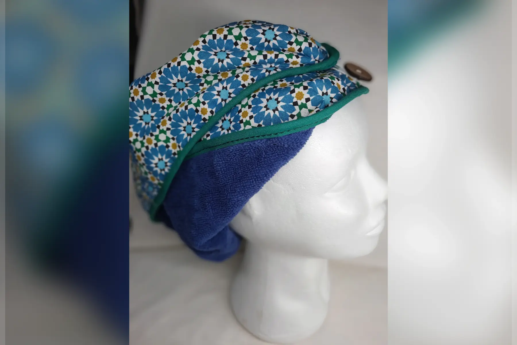 serviette à cheveux