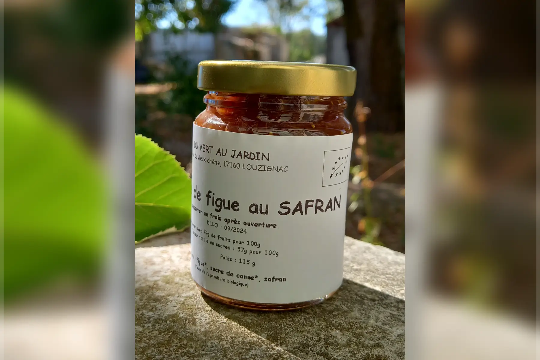 confiture figue safran