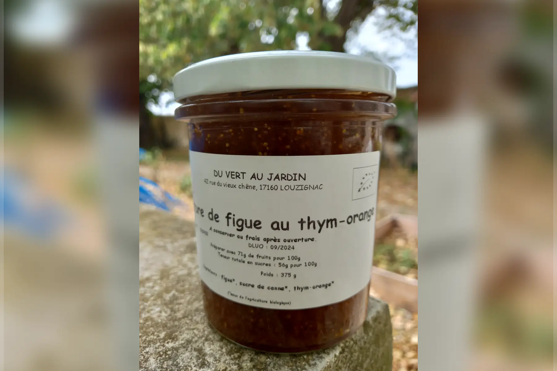 confiture figue au thym-orange
