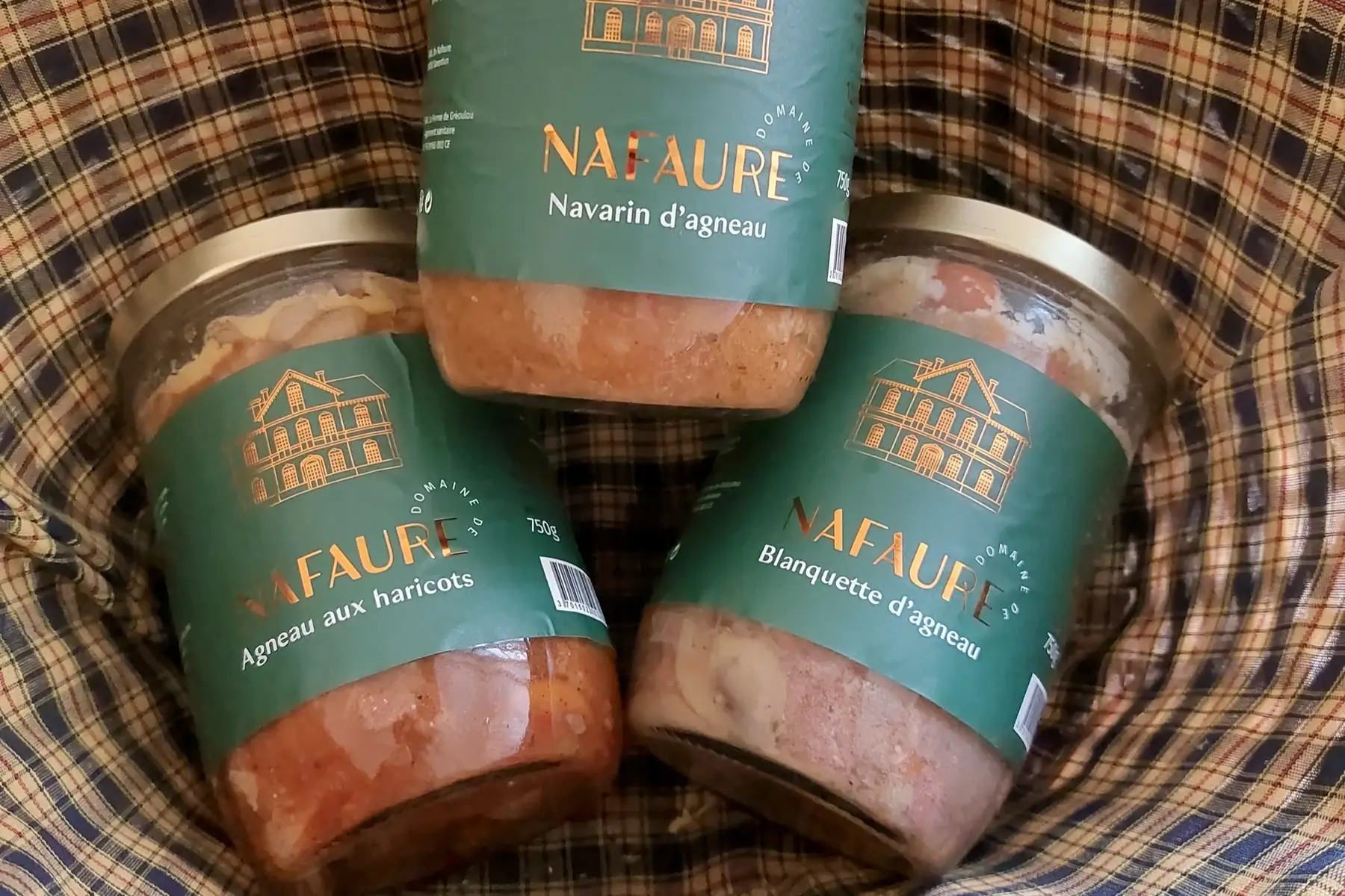 agneau aux haricots 750g