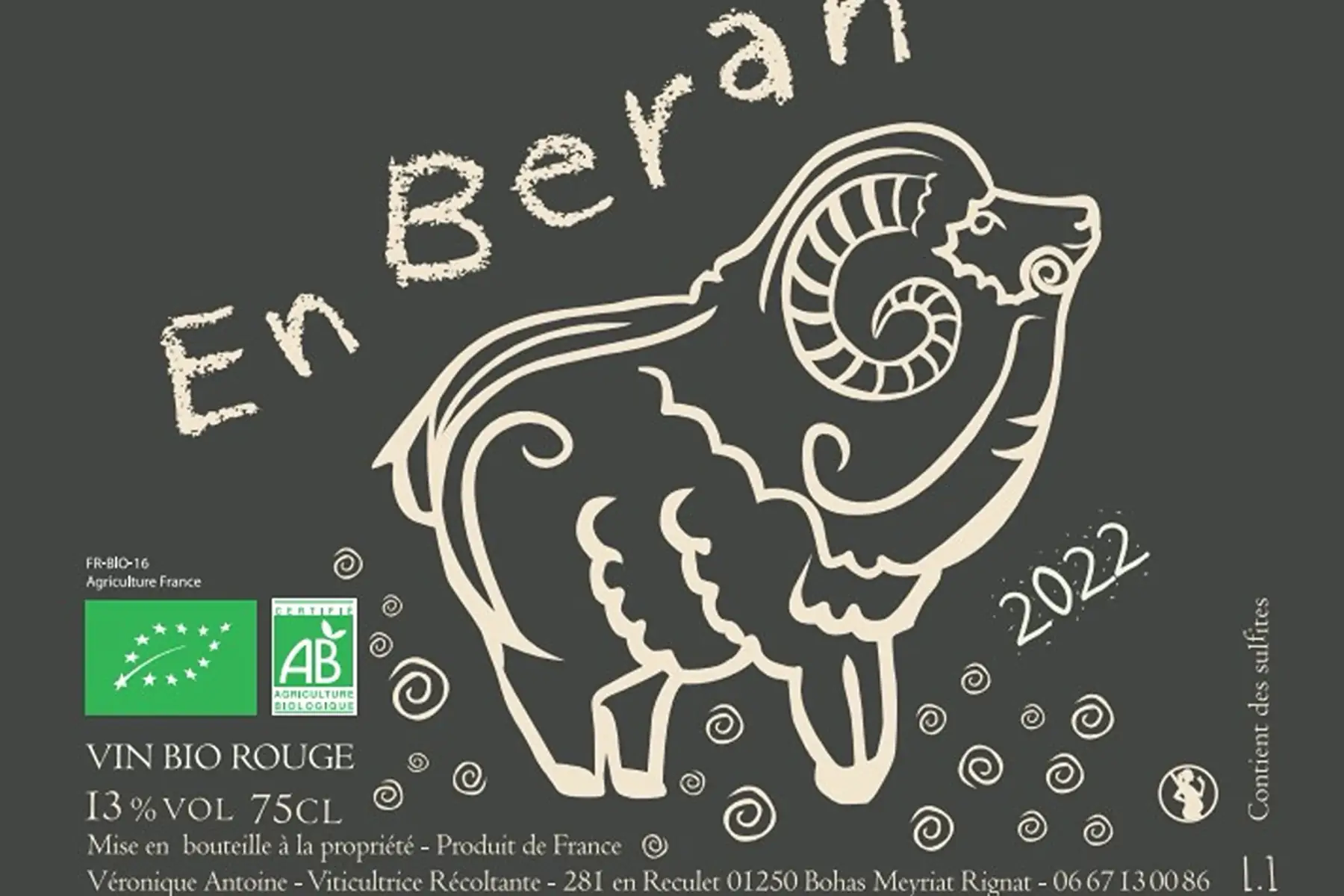 vin rouge en beran 2022 mondeuse