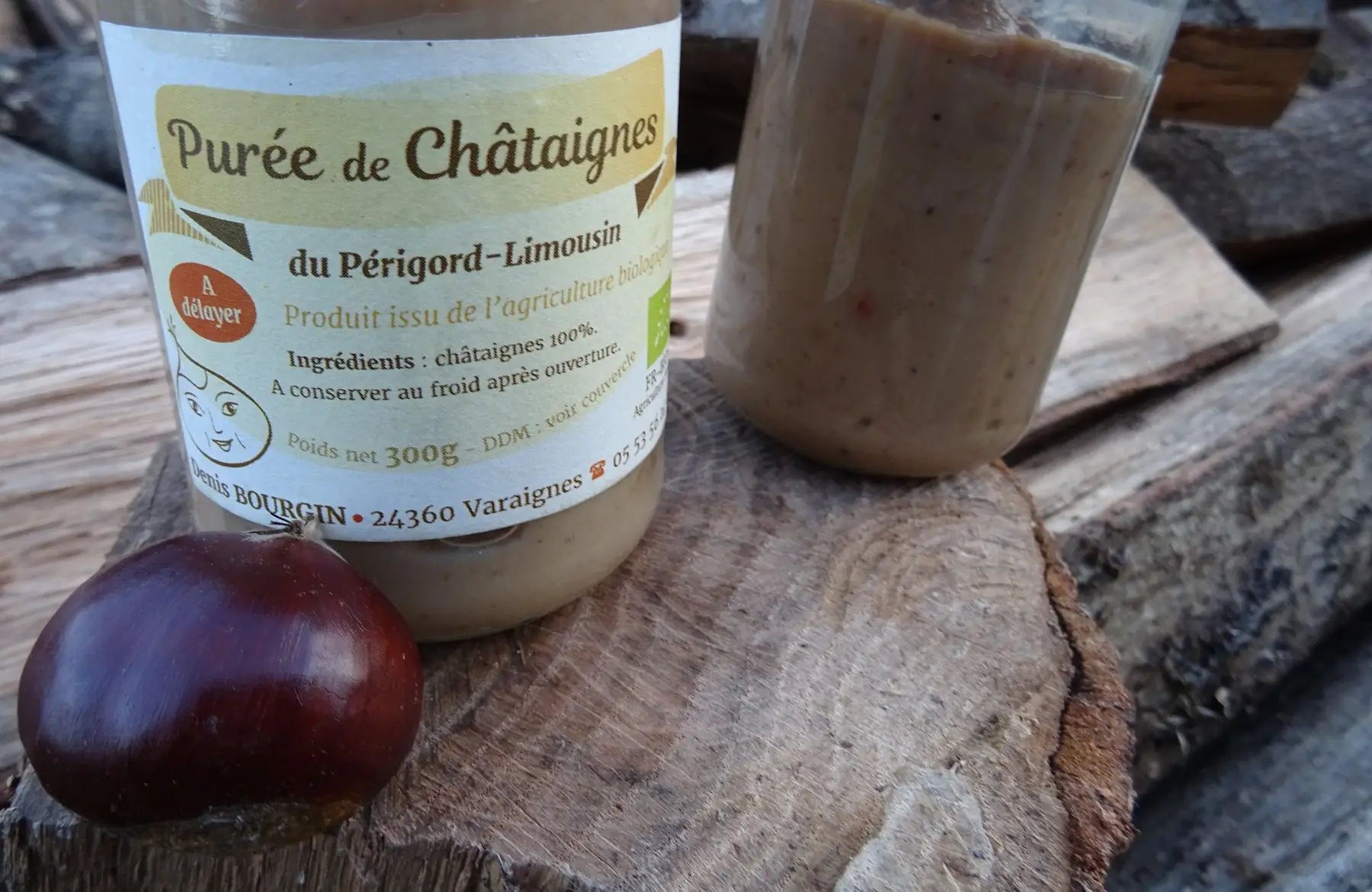 purée de châtaignes