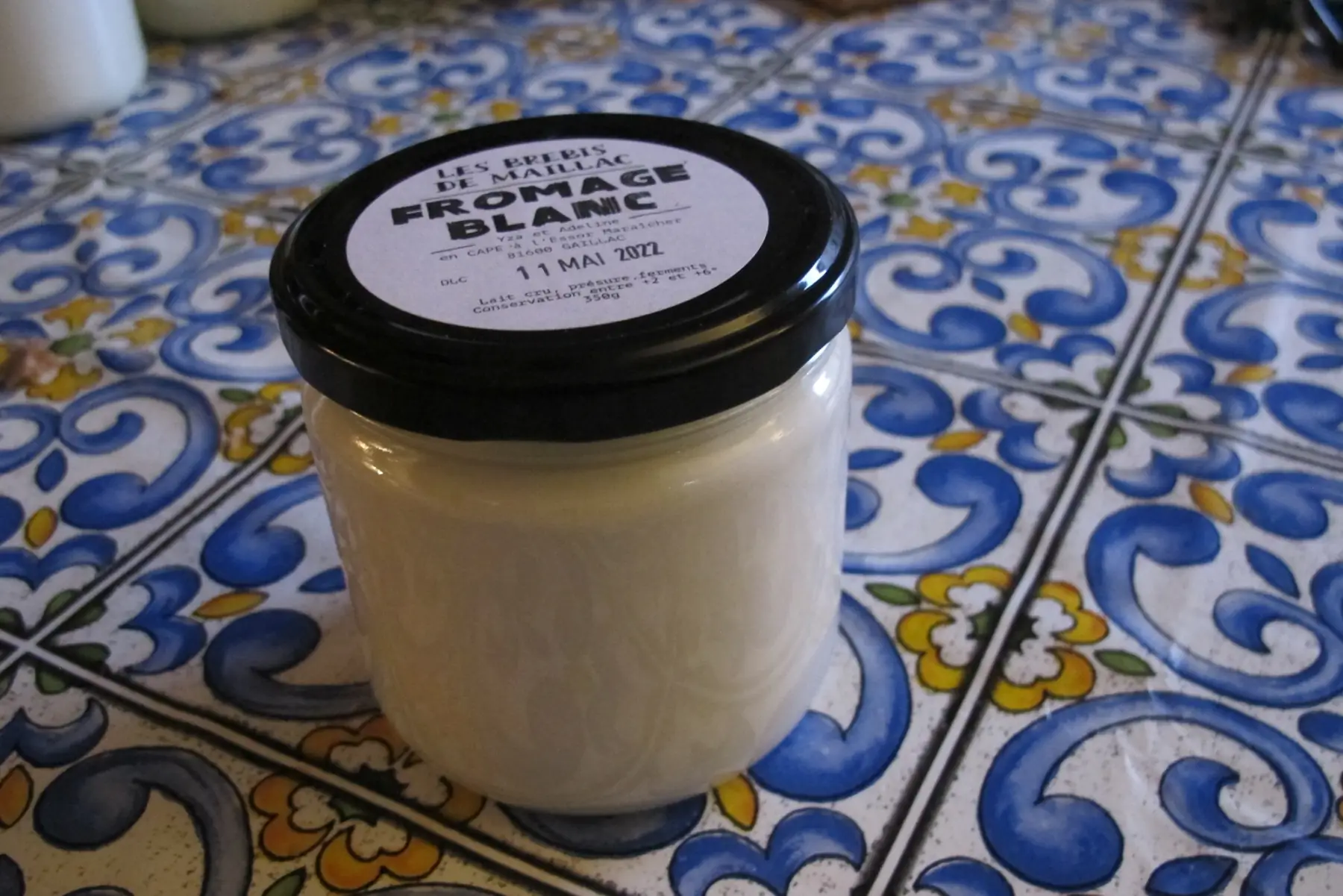 fromage blanc battu de brebis